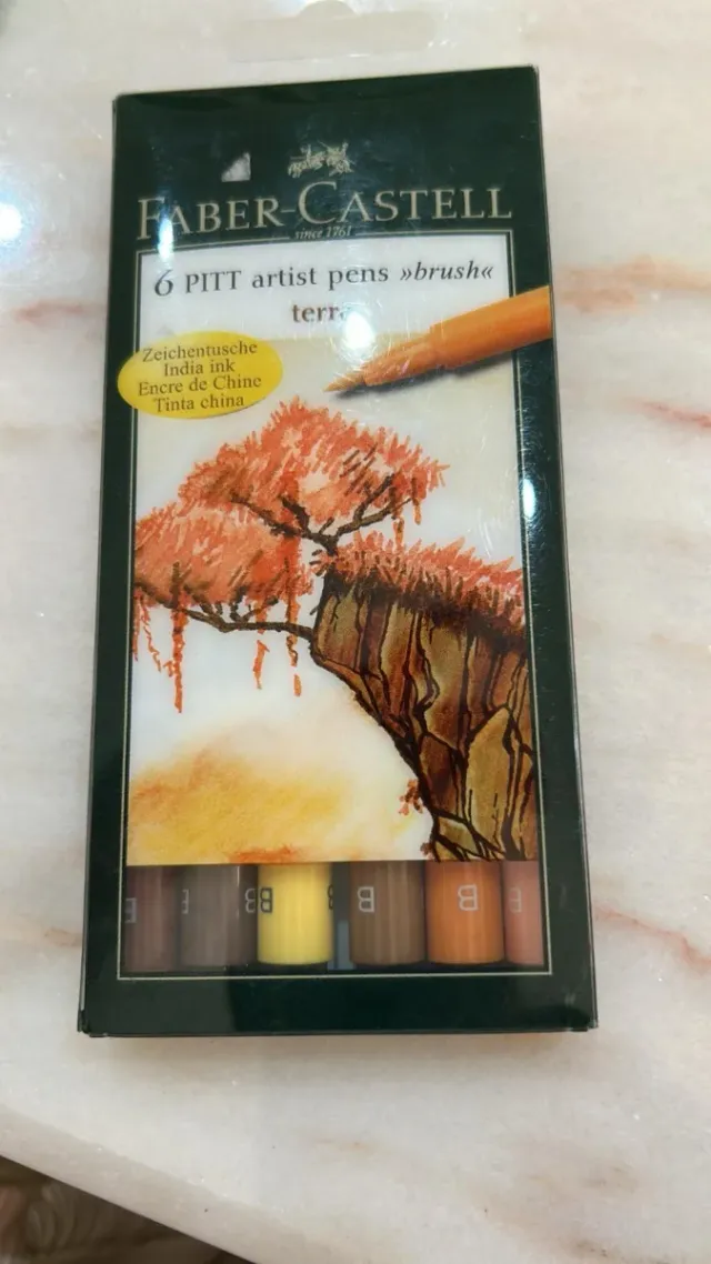 Rotuladores Faber-Castell PITT Brush