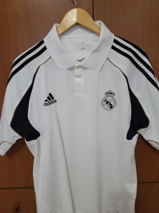 Camisa Oficial Real Madrid Adidas Blanca