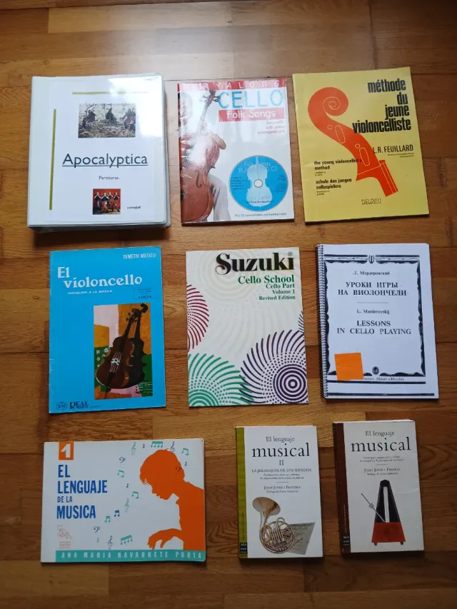 Violonchelo Palatino 4/4 con funda y accesorios