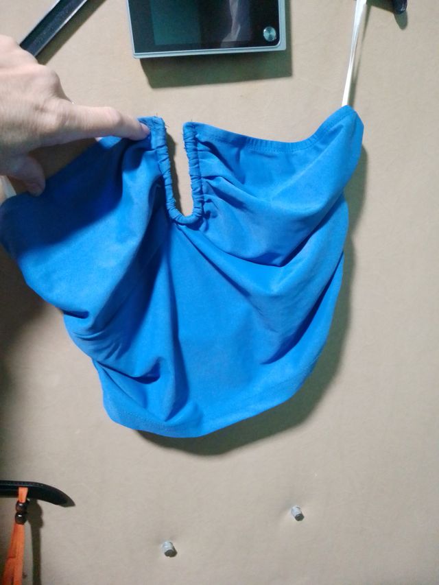 Dos Top Shein naranja tirantes