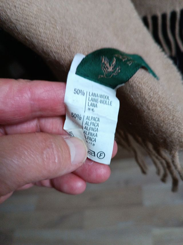 Sciarpa lana Brooksfield beige