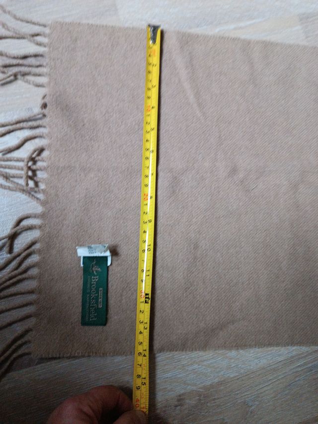 Sciarpa lana Brooksfield beige