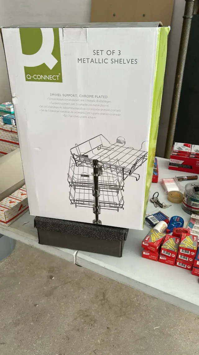 Estanterías metálicas Q-Connect (Set 3)