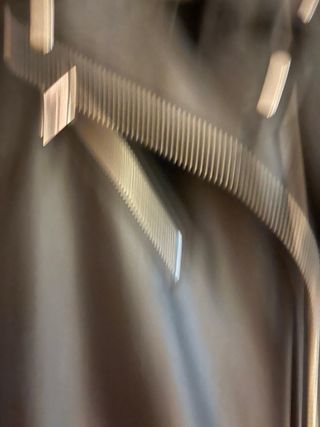 Cazadora Biker Zara Oversize Negra Talla S