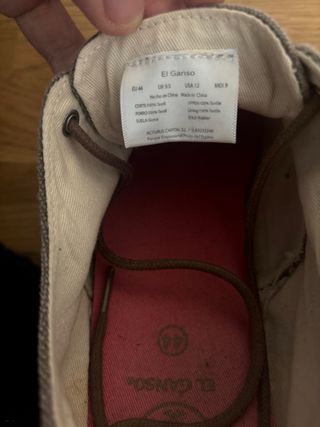 Zapatillas Ganso Marrones y Blancas