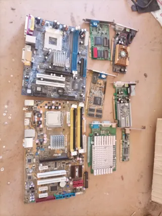 Placas base y tarjetas de expansión para PC