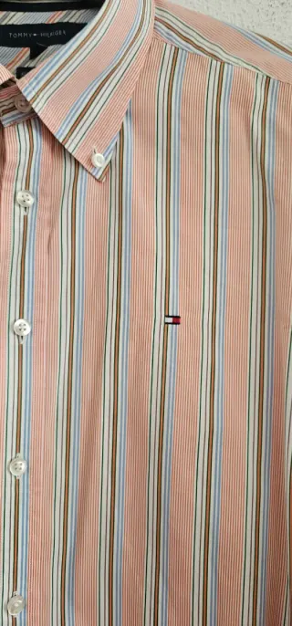 Camisa Tommy Hilfiger Rayas Multicolor