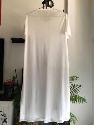 Camisón largo blanco talla 46