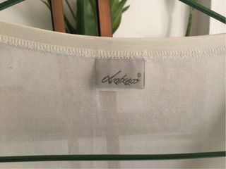 Camisón largo blanco talla 46