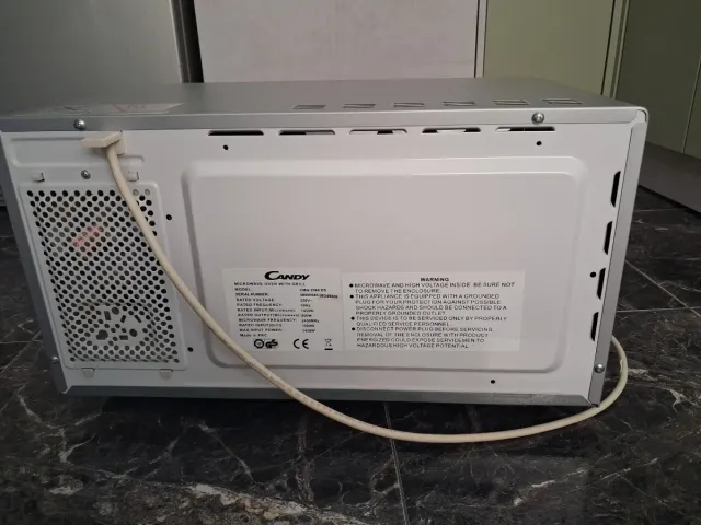 Microondas Candy Plata