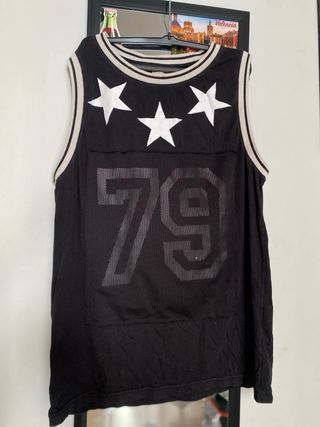 canottiera uomo nera