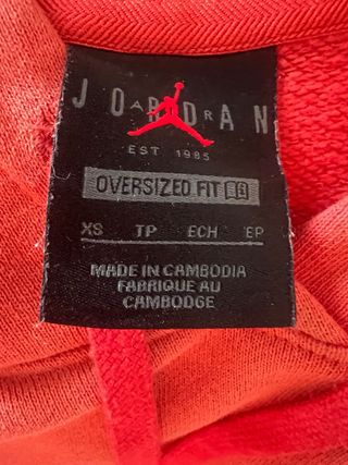 Jordan Sudadera y pantalones Naranja