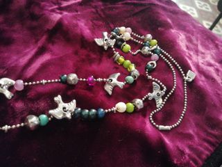 Collar Uno de 50 Pajaritos Multicolor