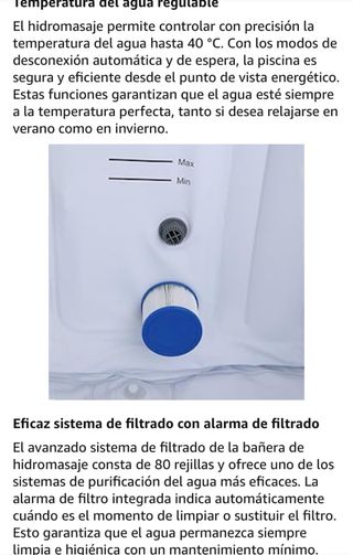 Spa Hinchable 6 Personas Motor Integrado