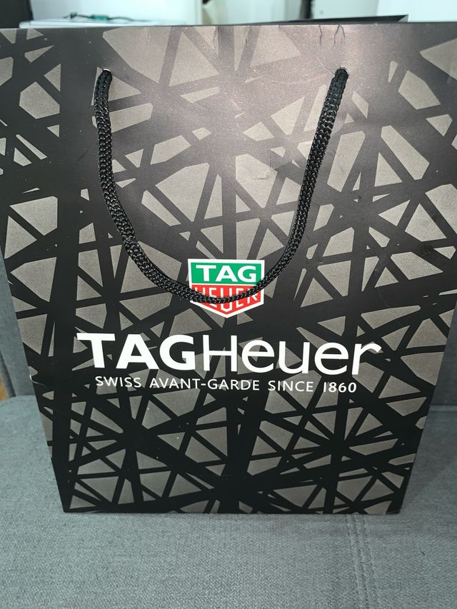 Estuche para reloj TAG Heuer gris