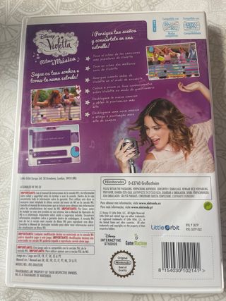 Disney Violetta Ritmo y Música Wii