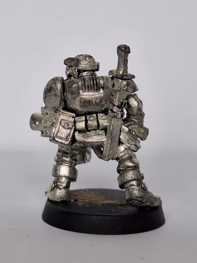 Warhammer 40k Space marine scout arma pesante