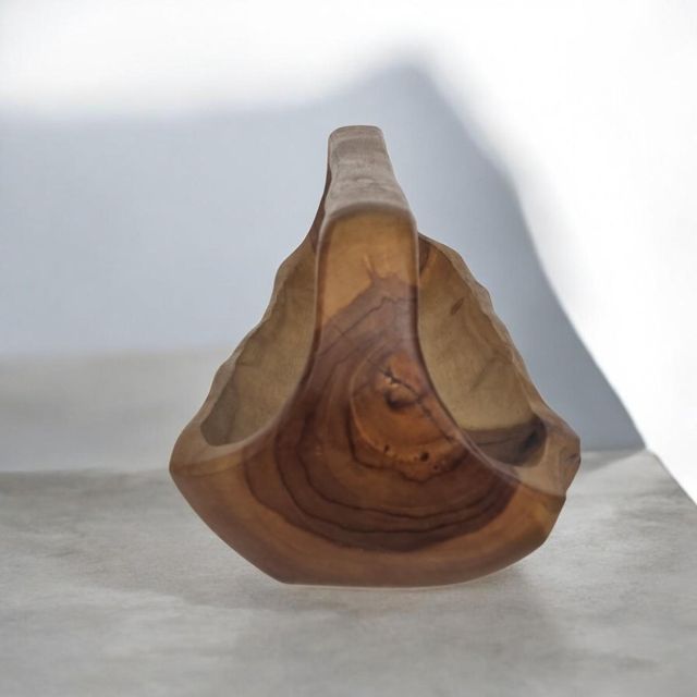 Cuenco/Frutero Madera Teca Natural