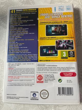 Wii Just Dance 2015