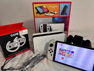 Nintendo Switch OLED Blanca + Accesorios
