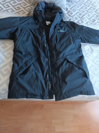 Chaqueta Columbia Negra Anorak
