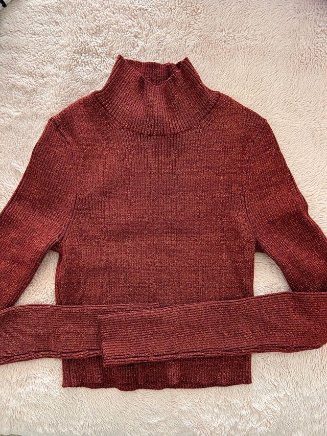 Jersey Zara brillo mujer talla S