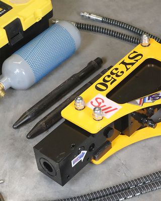 Martillo Hidráulico SY350 Excavadora