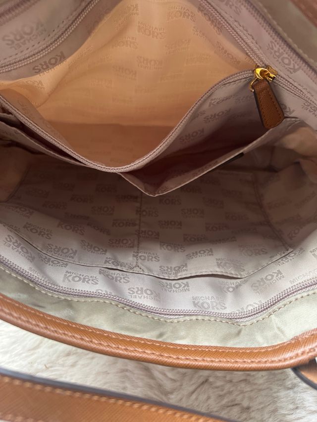 Bolso Michael Kors Mediano Camel Nuevo
