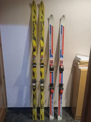 2 Pares Esquís Rossignol