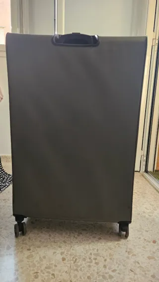 Maleta extra grande de viaje verde oliva