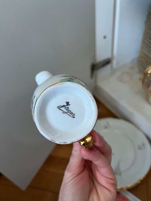 Juego de cafe porcelana Jäger