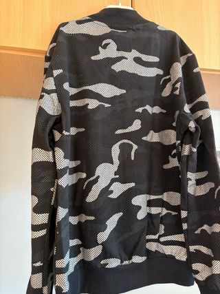 Sudadera Camuflaje Negra y Blanca
