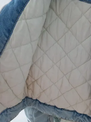 Cazadora vaquera acolchada Pull&Bear Talla XS