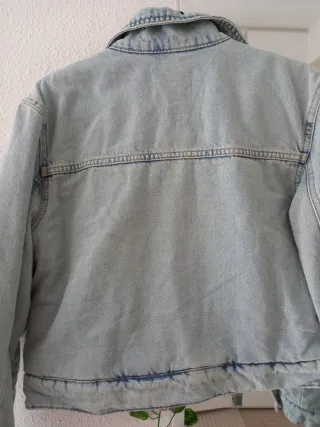 Cazadora vaquera acolchada Pull&Bear Talla XS