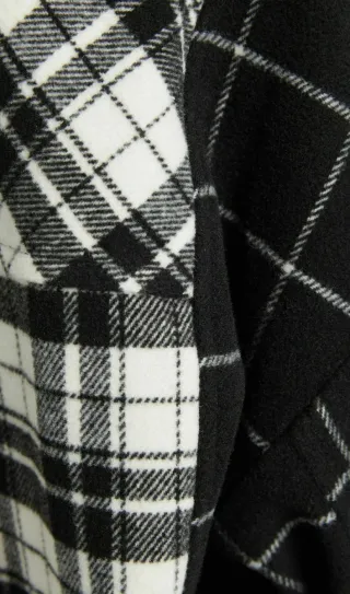 Sobrecamisa cuadros Bershka