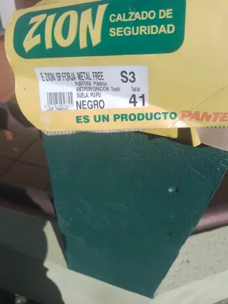 Zion Calzado Seguridad Talla 41