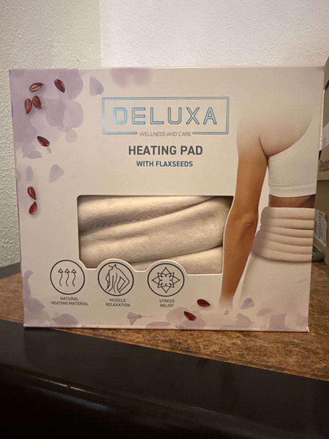 Cojín Térmico DELUXA con Semillas de Lino