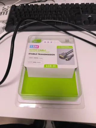 Cable Audio HDMI a DVI 1.5M LCB-31