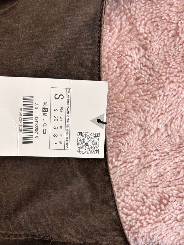 Vestido Zara Marrón con Cinturón