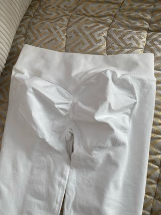 Leggings blancos gimnasia