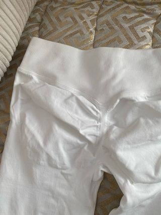 Leggings blancos gimnasia