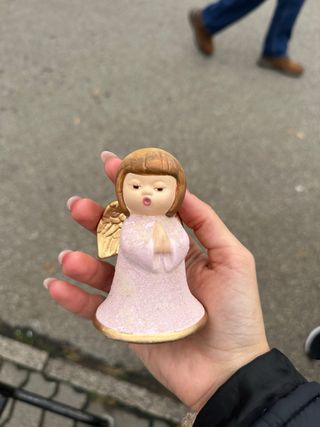 Angioletto Campanella Ceramica Oro Rosa