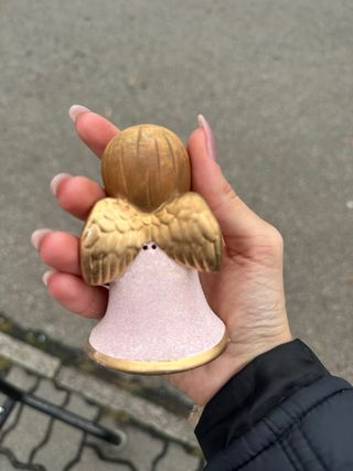 Angioletto Campanella Ceramica Oro Rosa