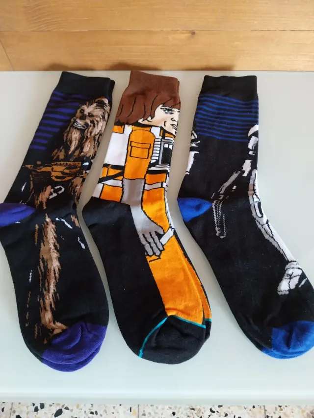 3 x Calcetines Star Wars 39/44