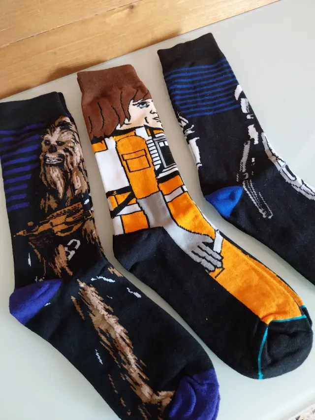 3 x Calcetines Star Wars 39/44