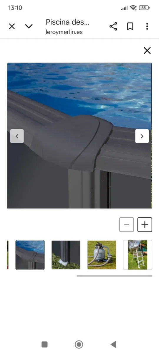 Piscina redonda GRE 3m x 1.20m nueva