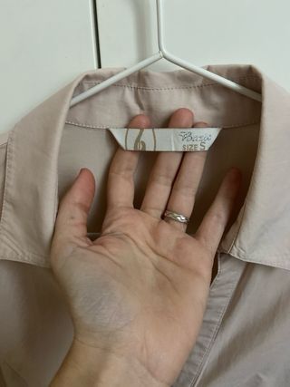 Camicetta rosa beige