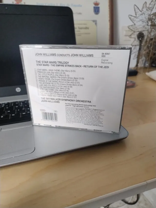 BSO Star Wars Trilogy John Williams CD