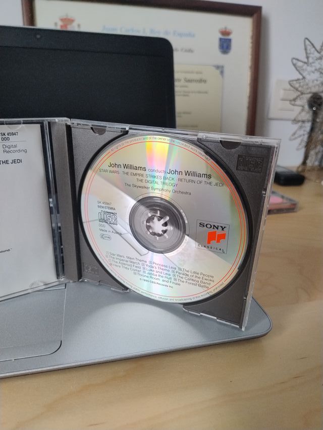 BSO Star Wars Trilogy John Williams CD