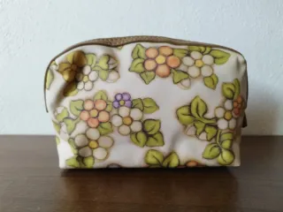 Pochette Thun tessuto impermeabile fiori